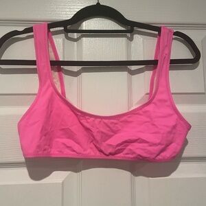 Solid & Striped Swim Top